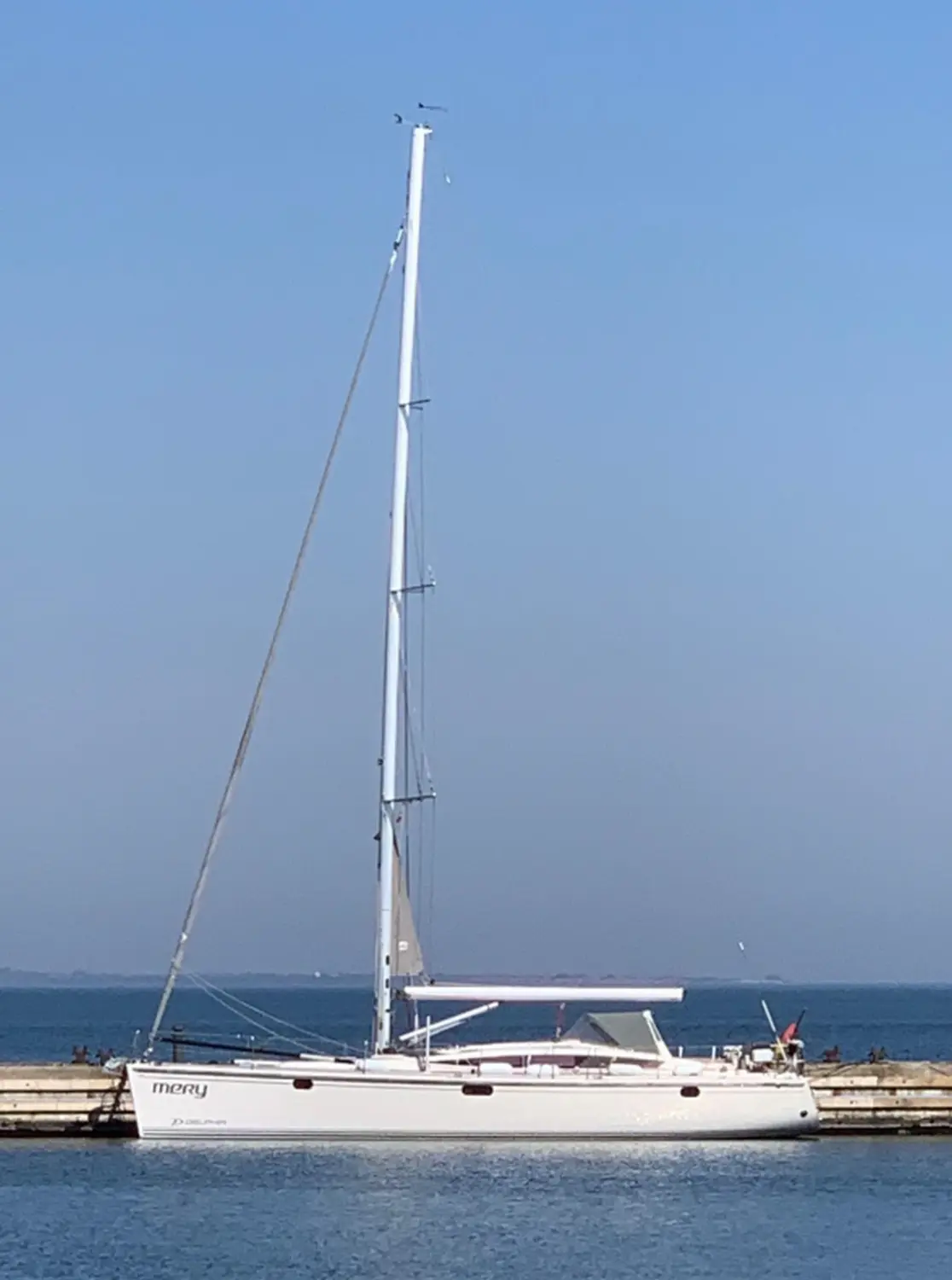 Mery/ Delphia47 Yacht von Yachtschule Fehmarn