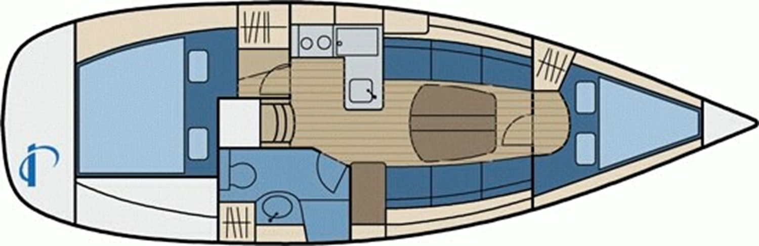 Yacht karte von Yachtschule Fehmarn