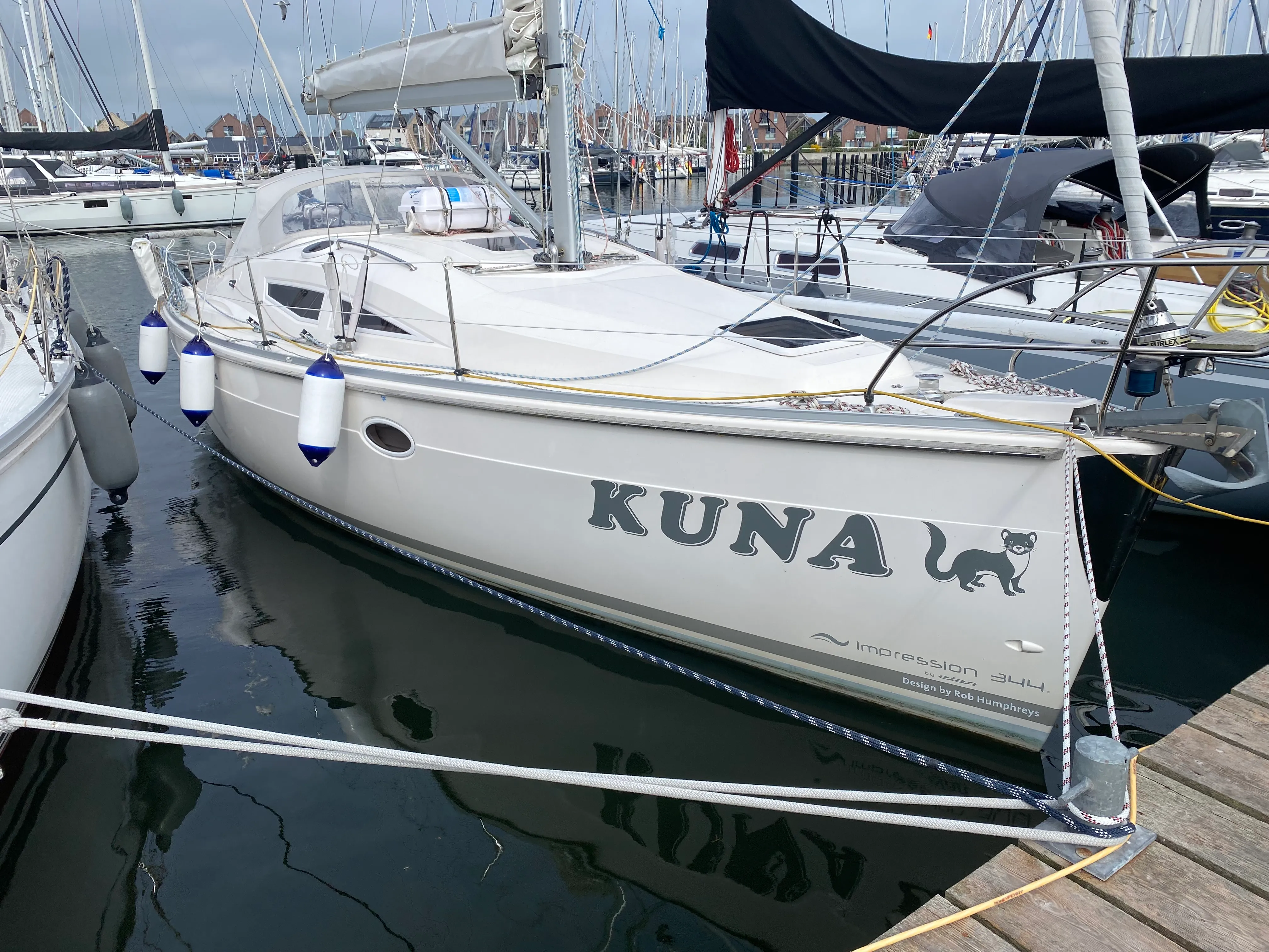 Mery/ Delphia47 Yacht von Yachtschule Fehmarn