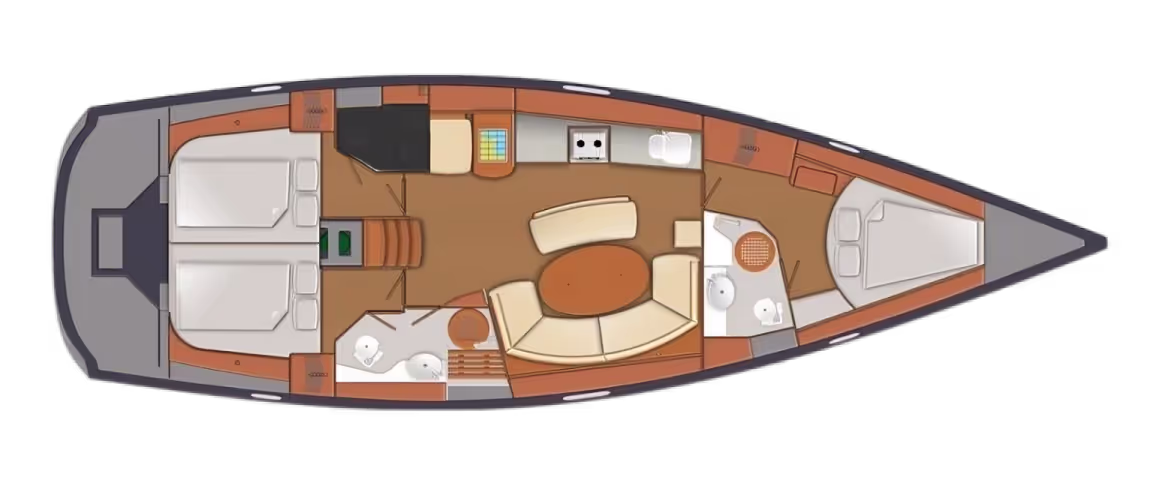 Yacht karte von Yachtschule Fehmarn